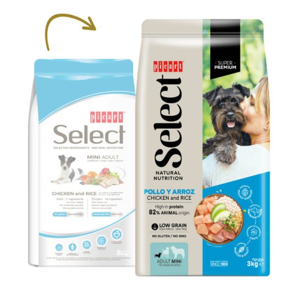 Picart Select Mini Cão Adulto Frango e Arroz - Image 2