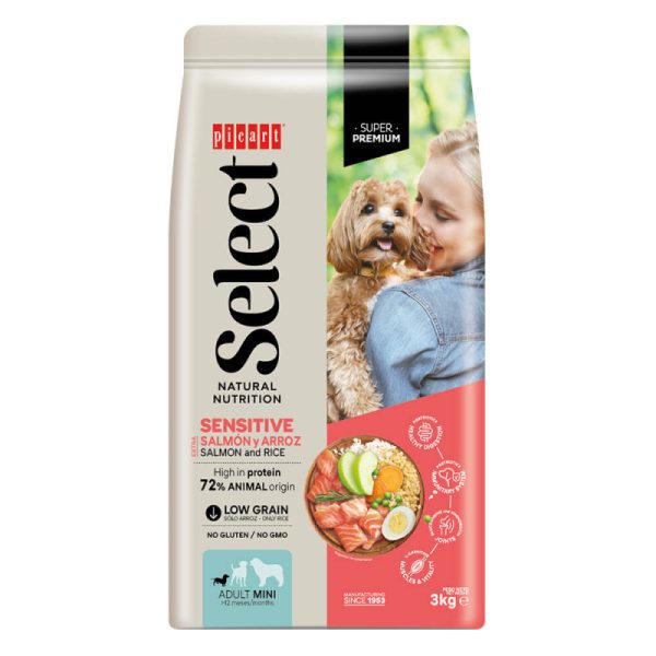 Picart Select Dog Mini Salmao e Arroz - Image 3