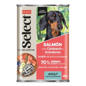 Picart Select Patê Húmido para Cão Adulto - Salmão, Curgete e Mirtilos