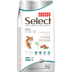PICART SELECT STERILISED e LIGHT GRAIN FREE GATO ADULTO  FRANGO E OVO