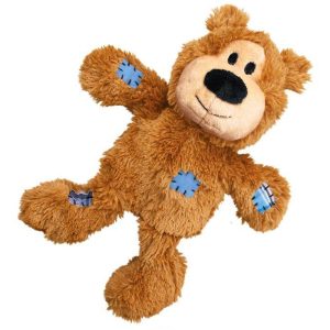 Kong Cat Softies Patchwork Bear