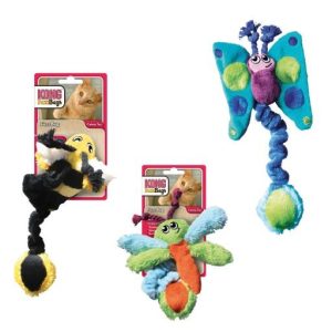 Brinquedo Kong FuzzBugs com catnip - personagem sortida