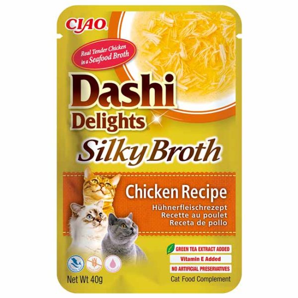 Dashi Delights Silky Broth alimento húmido Gato em caldo (40g) - Image 2