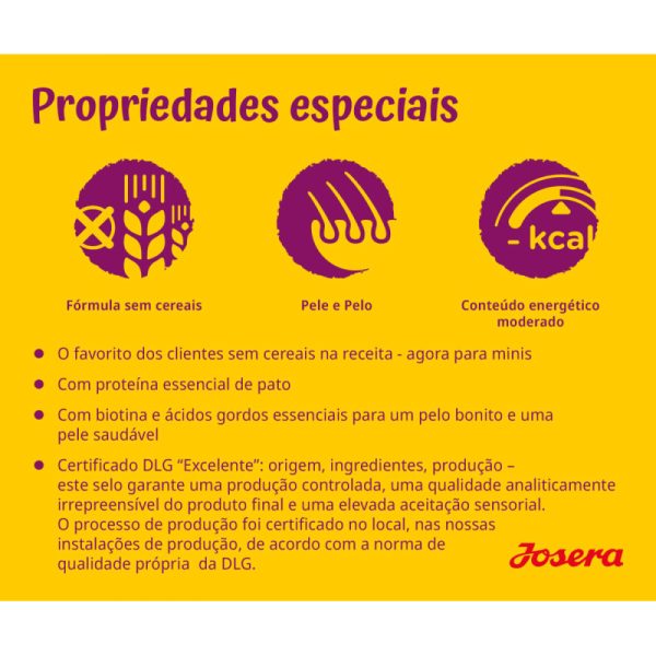 Josera Mini Duck & Potato - Ração Seca para Cão Mini - Image 3