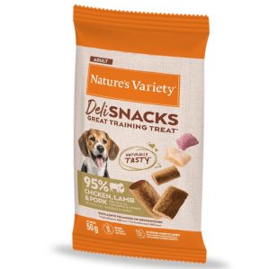 Nature's Variety Deli snacks para cão 50 gr