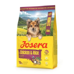 Josera - Ração Seca para Cão Mini Sénior - Frango e Arroz
