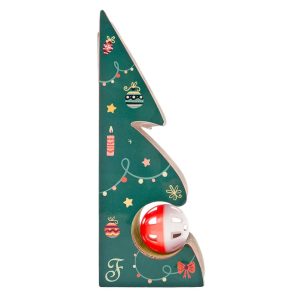 Ferribiella Arranhador de Cartão de Natal para Gato