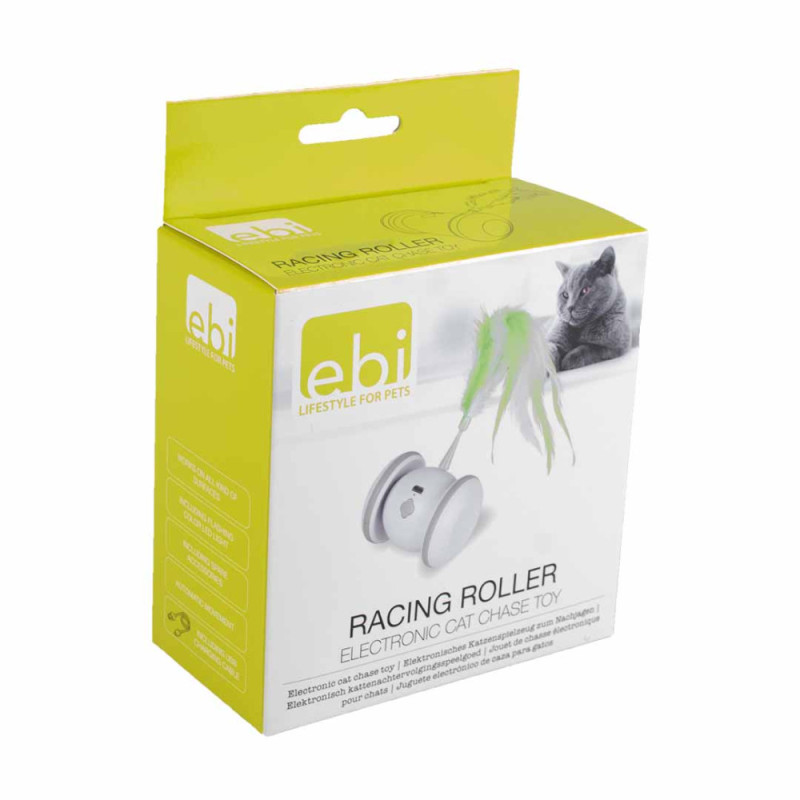 Ebi Brinquedo interativo automático Racing Roller para gato - Image 2