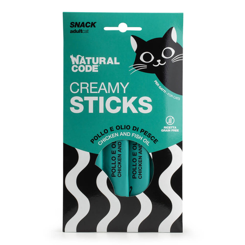 Natural Code Creamy -Snack Líquido para Gato - Image 4