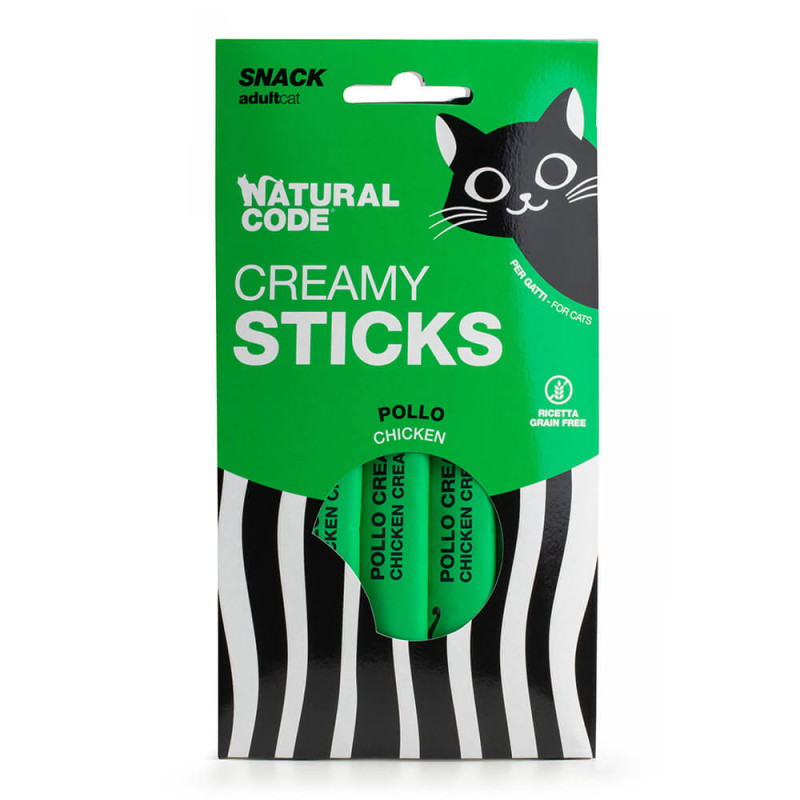 Natural Code Creamy -Snack Líquido para Gato - Image 3