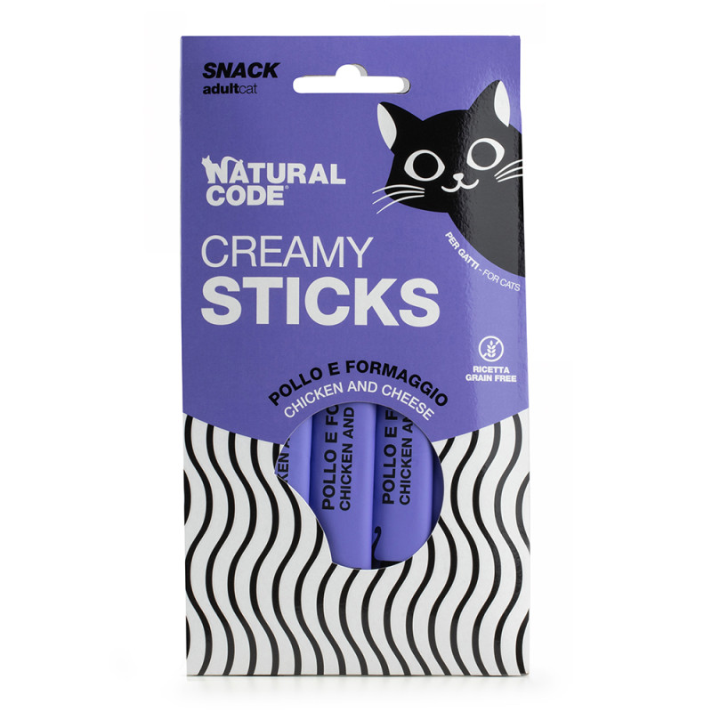 Natural Code Creamy -Snack Líquido para Gato - Image 2