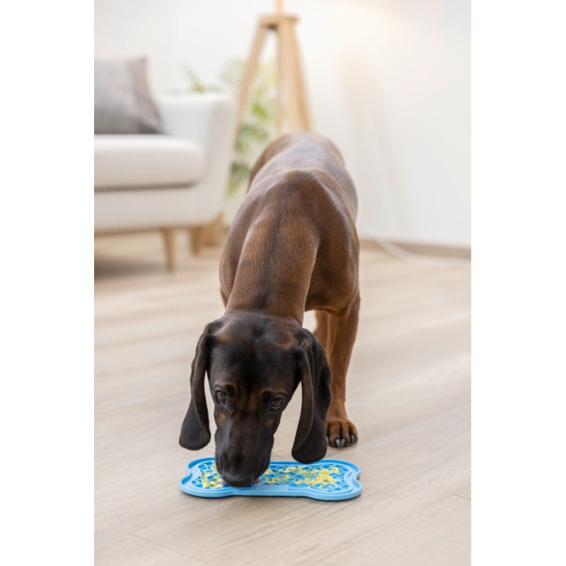Kerbl Tapete de Lamber em Forma de Osso para Cão e Gato - Image 2