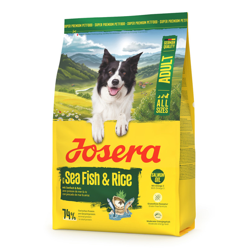 Josera All Sizes – Ração Seca para Cão Adulto – Peixe do Oceano e Arroz