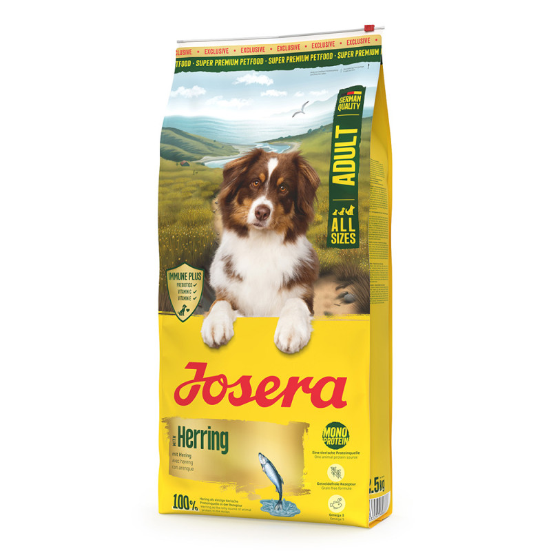 Josera All Sizes – Ração Seca sem Cereais para Cão Adulto – Arenque