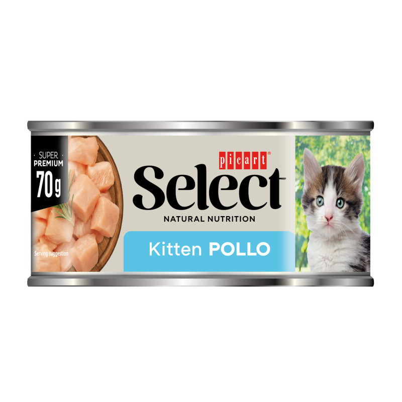 Picart Select Super Premium Caldo em Gelatina Sem Cereais para Gatinhos Kitten