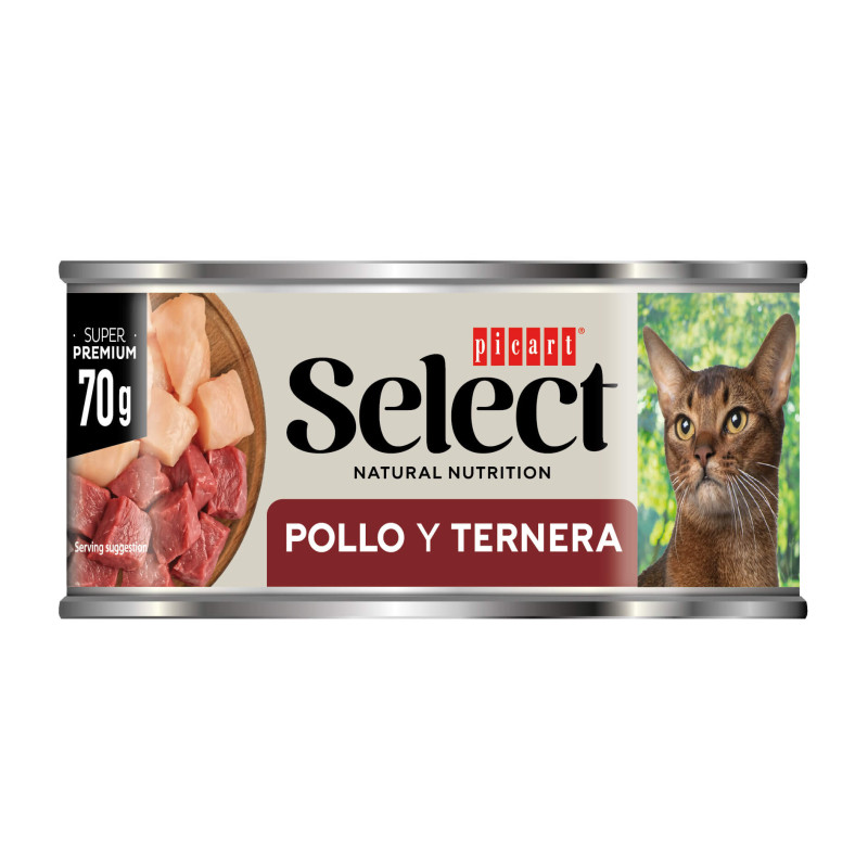 Picart Select Super Premium Caldo em Gelatina Sem Cereais para Gato Adulto 70 gr - Image 5