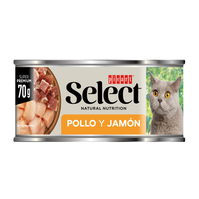 Picart Select Super Premium Caldo em Gelatina Sem Cereais para Gato Adulto 70 gr - Image 4