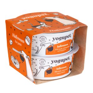 Yogupet - Iogurte de abóbora e curcuma para cão e gato - Edição de Halloween