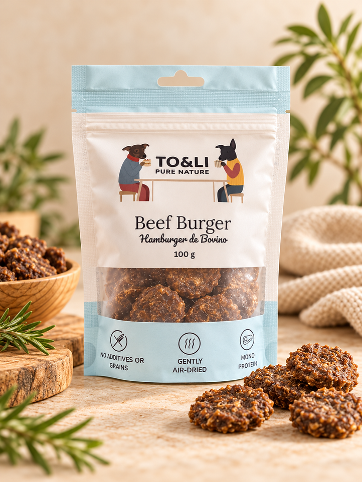 To&Li Pure Nature Beef Burgers (100g)