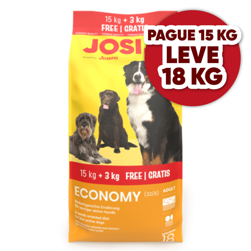 JosiDog Economy - Ração Seca para Cão Adulto 15 Kg